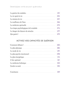 Développez votre pouvoir guérisseur - La puissance est en vous