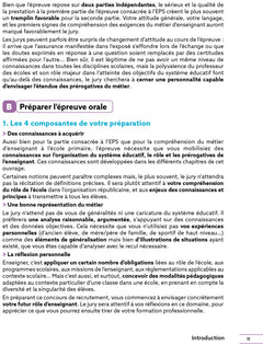 Réussir mon CRPE EPS et Projection dans le métier Admission concours L3 Oral 2026-2027