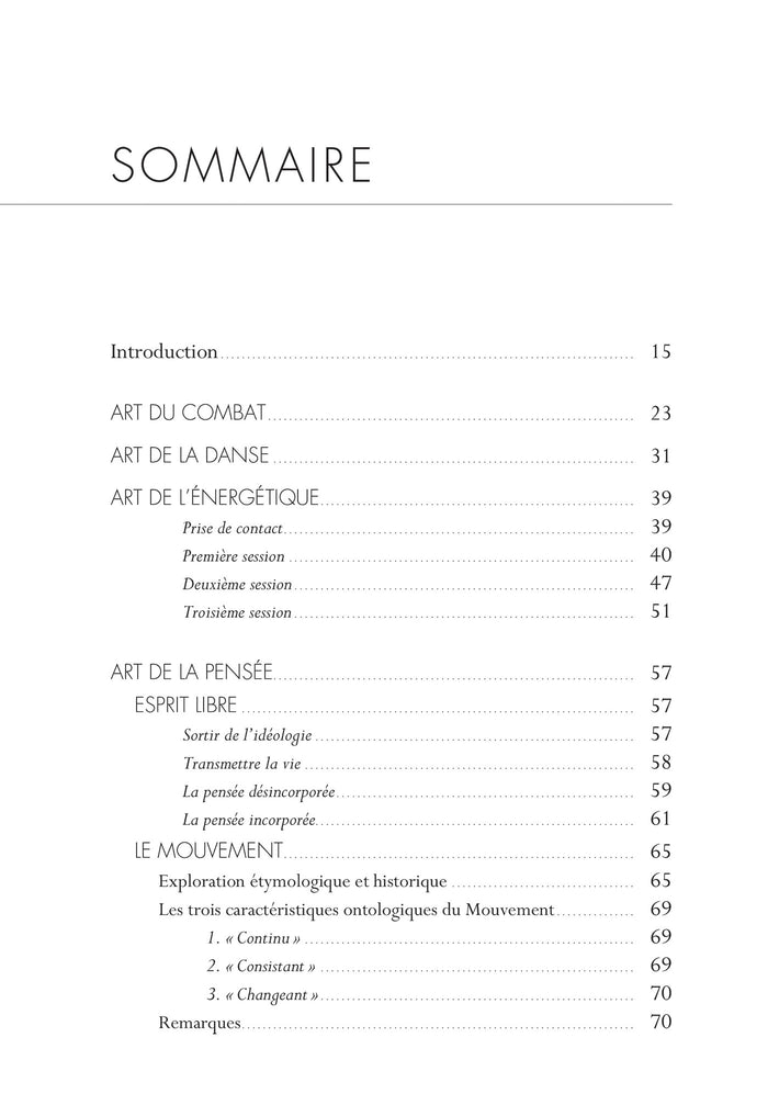 L'art des cinq mouvements