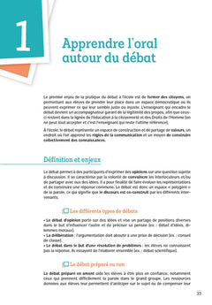 L'oral au cycle 3