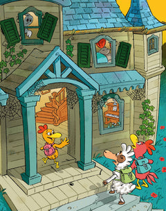 Les P'tites Poules et le manoir hanté