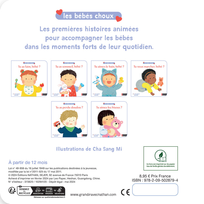 Tu as perdu doudou ?