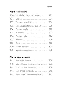 Mathématiques - Nombres, équations, géométrie, logique... en 200 concepts clés