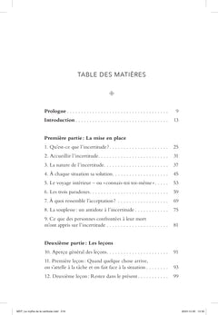Le mythe de la certitude - Cultiver la résilience face à l'imprévisible