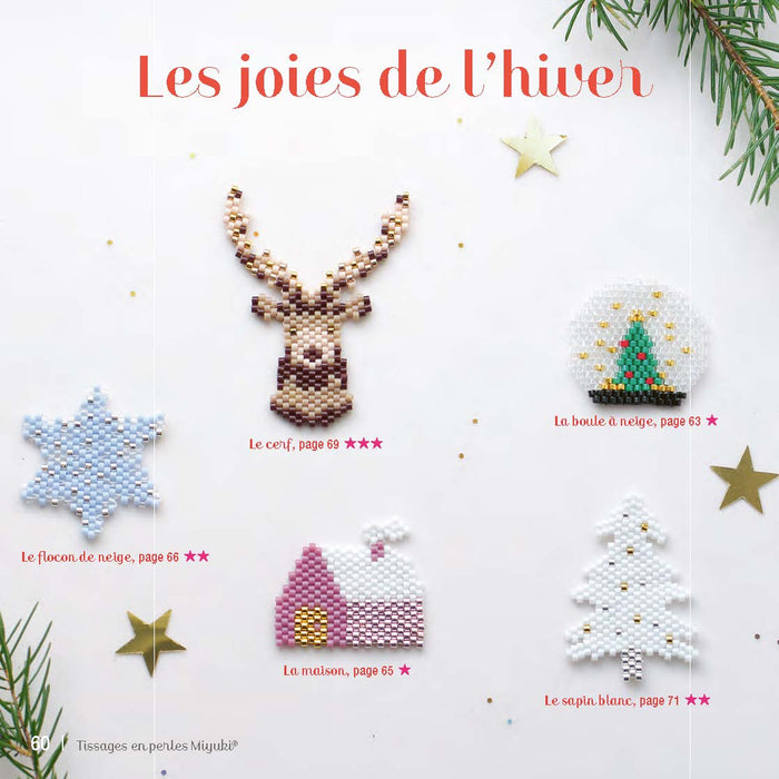 Perles Miyuki et brick stitch - 64 créations à découvrir