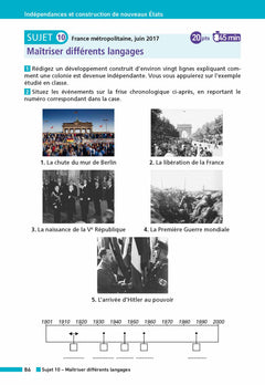 Annales Brevet Histoire Géographie Enseignement Moral et Civique 2025 - Corrigé