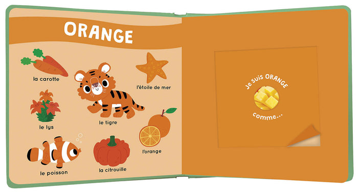 Mon livre des odeurs et des couleurs - Fruits en folie