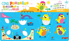 Il ne faut pas toucher 5 poussins grognons