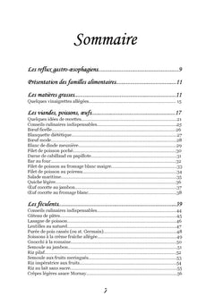 Recettes et menus pour les reflux gastro-oesophagiens