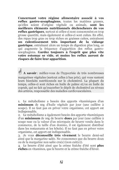 Recettes et menus pour les reflux gastro-oesophagiens