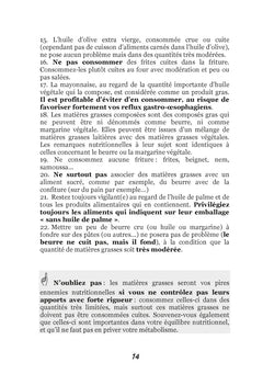 Recettes et menus pour les reflux gastro-oesophagiens