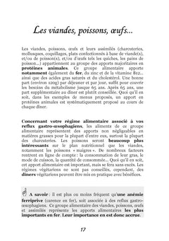 Recettes et menus pour les reflux gastro-oesophagiens