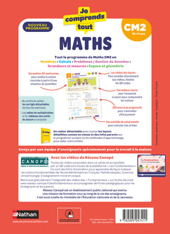 Je comprends tout - Maths CM2