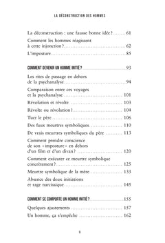 La déconstruction des hommes - Une fausse bonne idée
