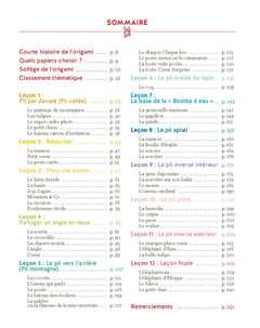Origamis et pliages