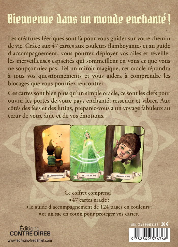 Coffret l'oracle des fées et des lutins