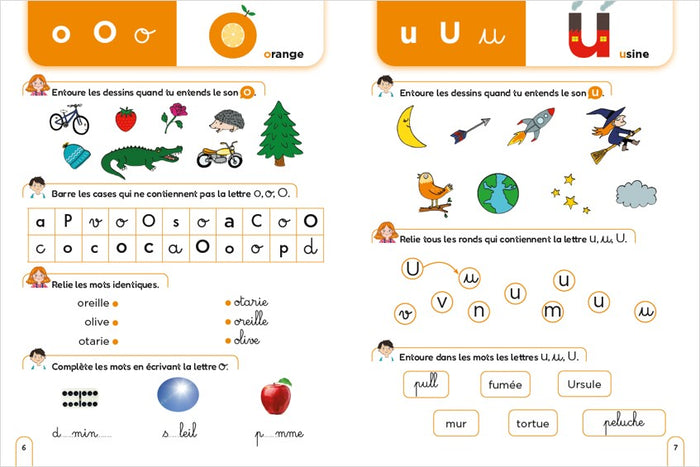 Cahier de lecture - Regarde je lis !