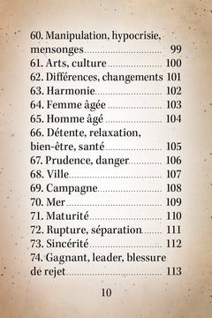 Channel Betty - Cartes oracle