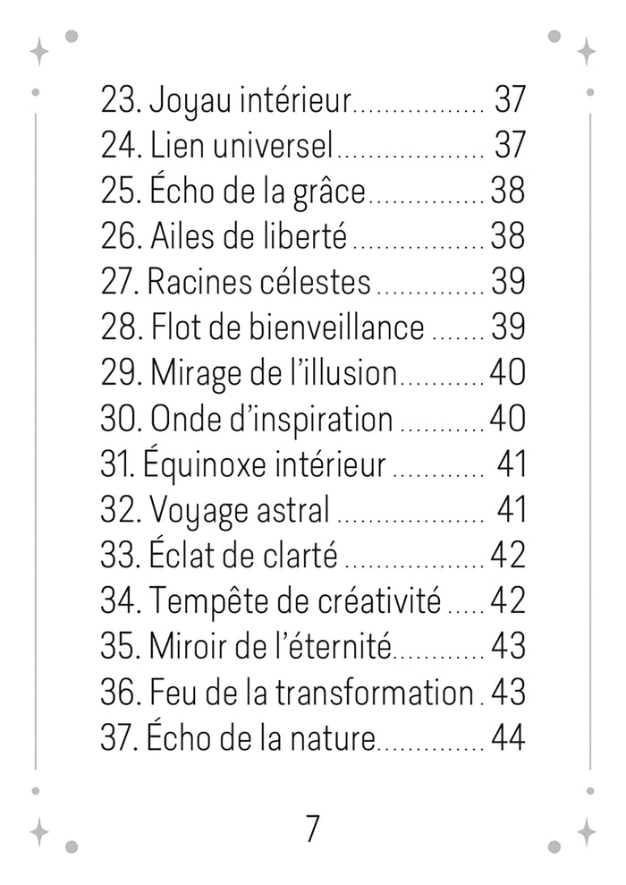 Le pocket oracle des potes en ciel
