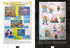 Les publicités des jouets dérivés de la BD franco-belge
