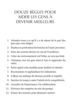 Aidez les gens à devenir meilleurs - Inspirez les autres à aller toujours plus loin