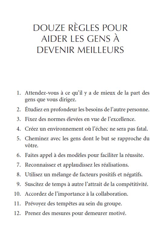 Aidez les gens à devenir meilleurs - Inspirez les autres à aller toujours plus loin