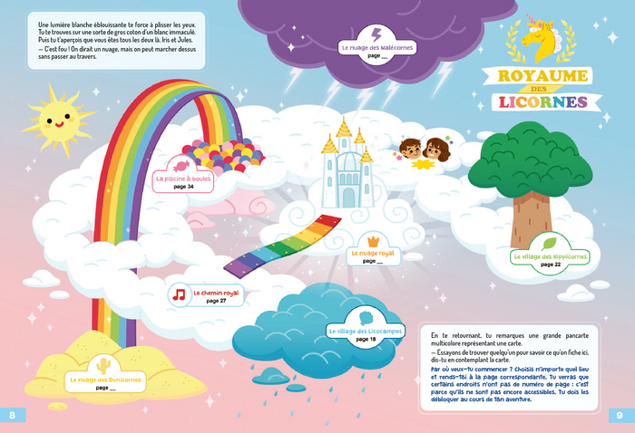 Vivez l'aventure - Le nuage aux 100 licornes