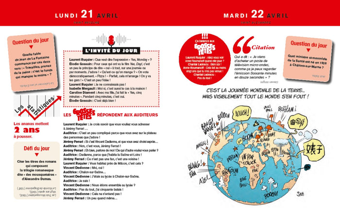 L'almanach des Grosses Têtes 2025