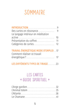 Les cartes de guérison énergétique