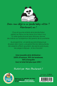 Chun le panda baby-sitter - De l'or et du chococo - Tome 2