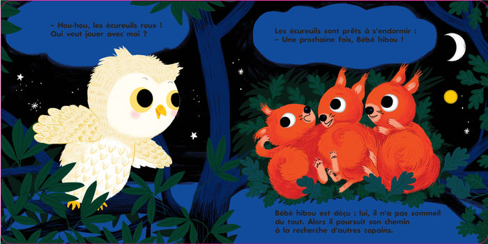 Au dodo ! Bébé hibou n'a pas sommeil du tout