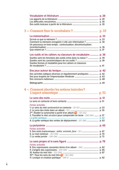 Guide pour enseigner le vocabulaire aux cycles 2 et 3 + ressources numériques - Programmes 2025