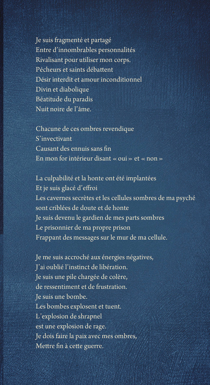 Faire la paix avec ses ombres - Recueil des poèmes