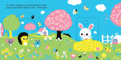Promenade avec petit lapin