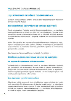 Animateur territorial et animateur principal de 2e classe (Concours 2025)