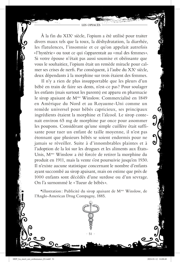 La mort sur ordonnance