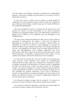 Les origines de l'alchimie
