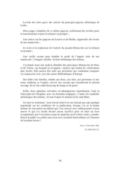 Les origines de l'alchimie