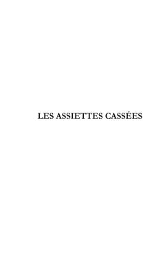 Les assiettes cassées