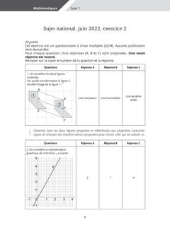 Réussite brevet 2023 mathématiques-sciences 3e