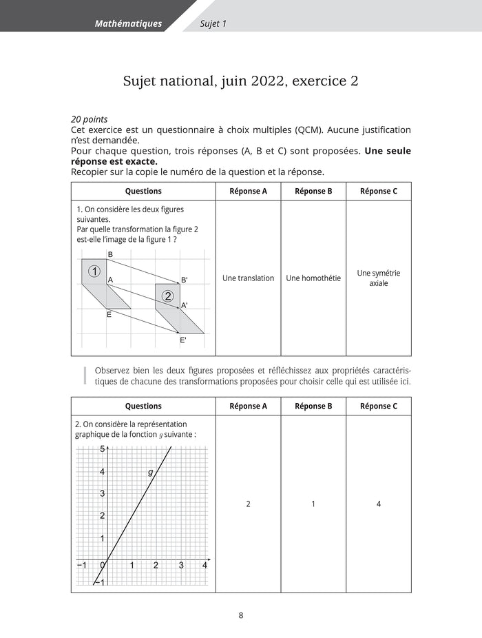 Réussite brevet 2023 mathématiques-sciences 3e
