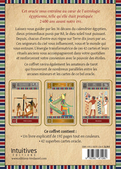 Coffret divination égyptienne