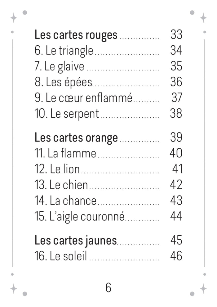 Le Pocket Oracle des couleurs