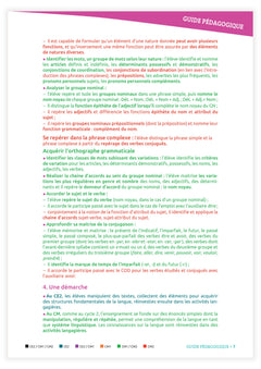 Méthode testée en classe - La Grammaire ritualisée sur 2 jours - 2e année
