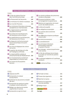 Toutes les matières BTS Banque