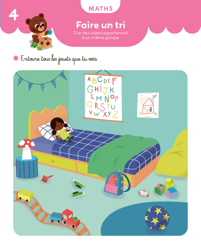 Mon cahier maternelle Toute Petite Section 2-3 ans