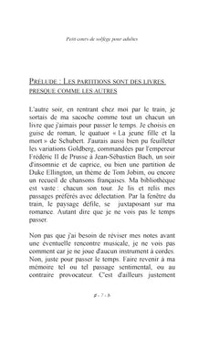 Petit cours de solfège pour adultes