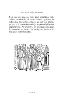 Petit cours de solfège pour adultes