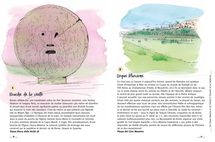 Rome à pied - Curiosités et petites découvertes