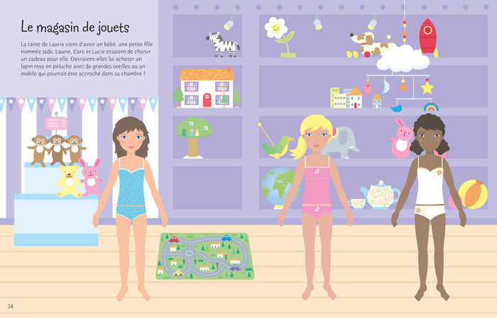 J'habille mes amies - Le shopping